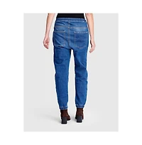 Alembika Women's Weekend Boyfriend Jogger Jeans