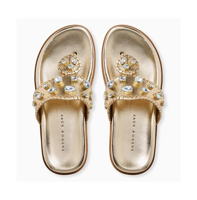 Jack Rogers Women's Sport Jeweled Sandal.
