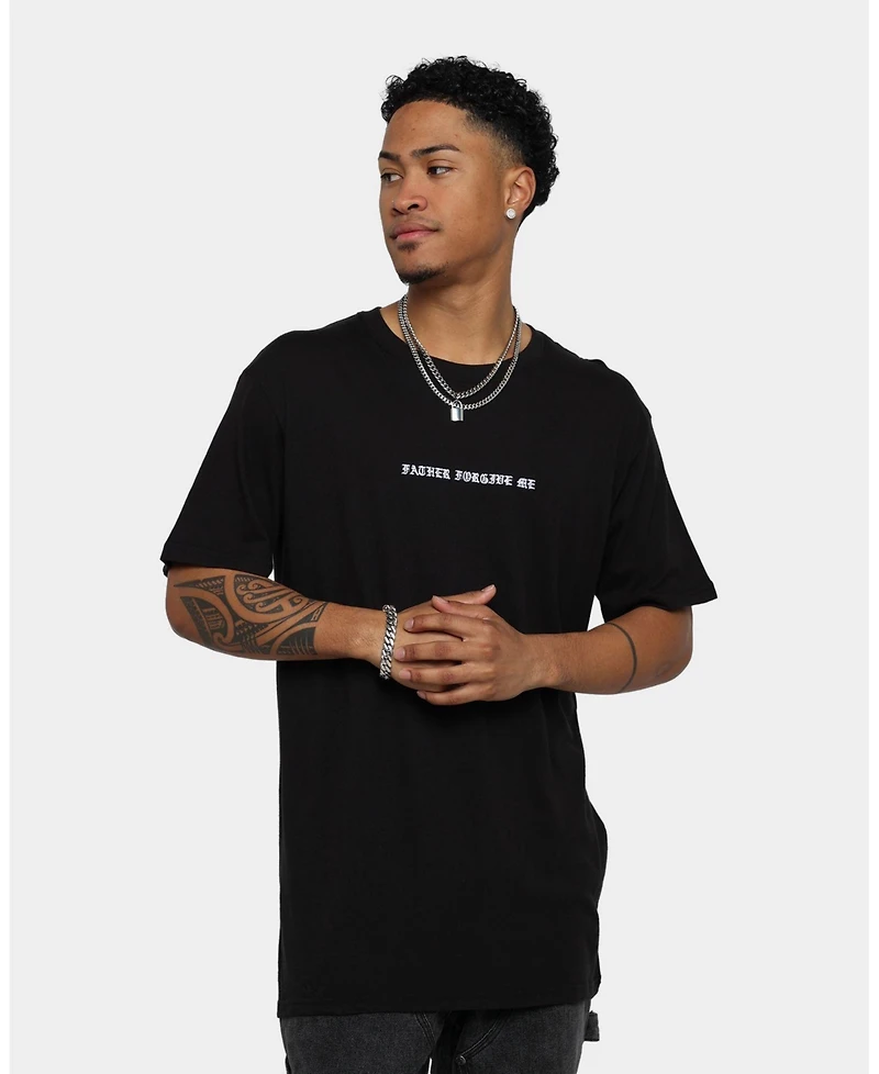 Father Forgive Me Men's Skeleton T-Shirt