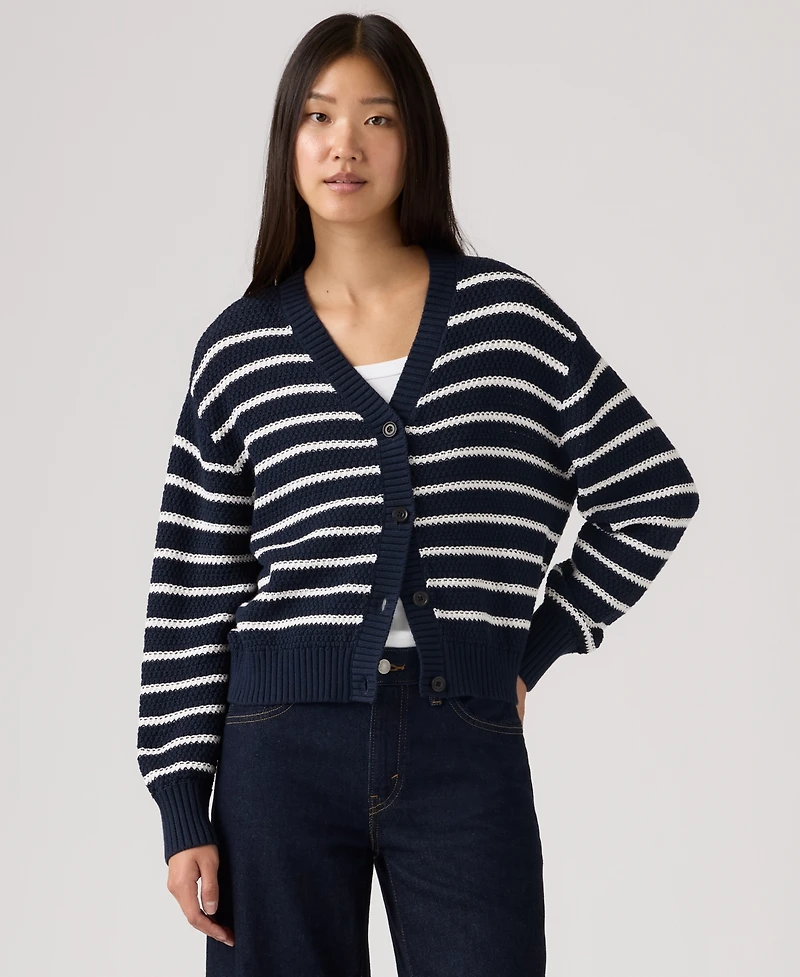 Levi's Juniors' Snowflake Standard Fit Cardigan