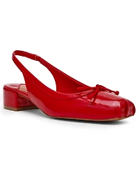 Steve Madden Women's Slingback Block-Heel Ballet Pumps
