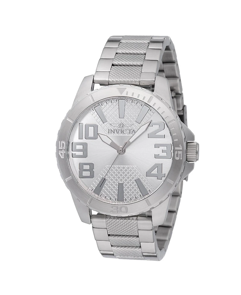 Invicta Men's 48927 Speedway Quartz PC21 Silver Dial Watch