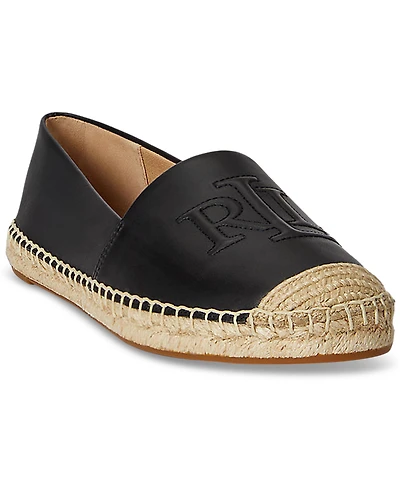 Lauren Ralph Women's Cameryn Nappa Espadrilles Flats