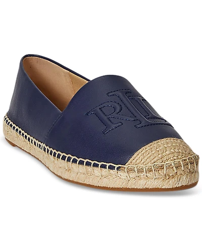 Lauren Ralph Women's Cameryn Nappa Espadrilles Flats