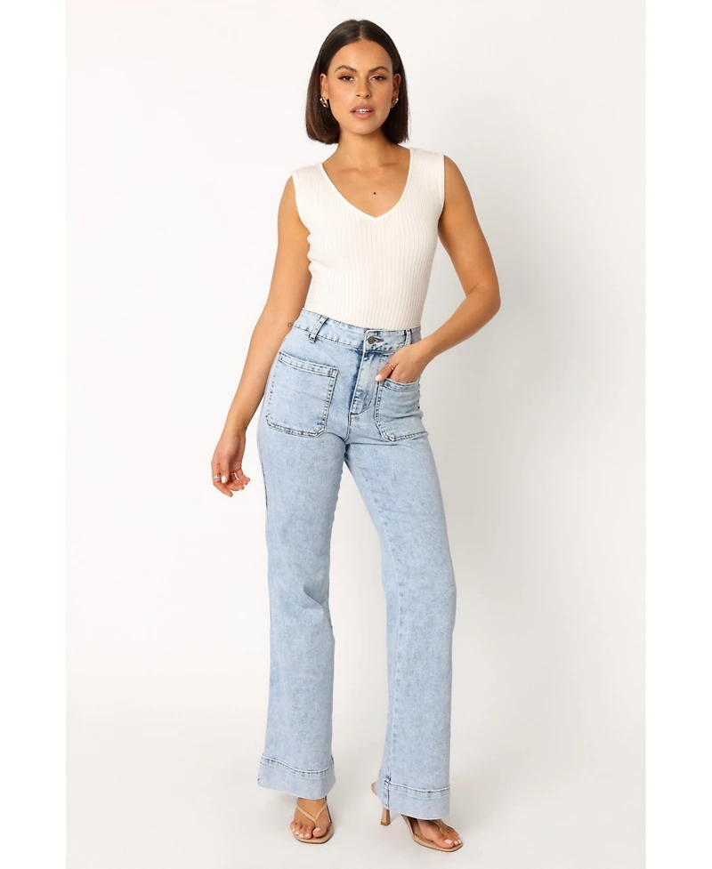 Petal and Pup Women's Nico Wide Leg Jean