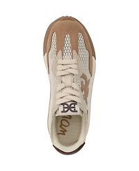 Sam Edelman Women's Langley Mesh Lace-Up Sneakers