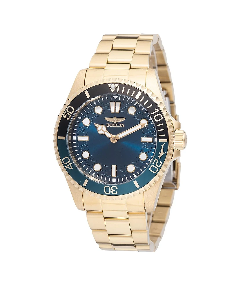 Invicta Men's 49707 Pro Diver Quartz PC20S Blue Dial Watch