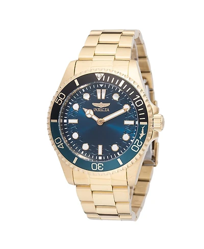 Invicta Men's 49707 Pro Diver Quartz PC20S Blue Dial Watch