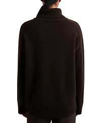 Reiss Women's Wool-Cashmere Roll-Neck Sweater