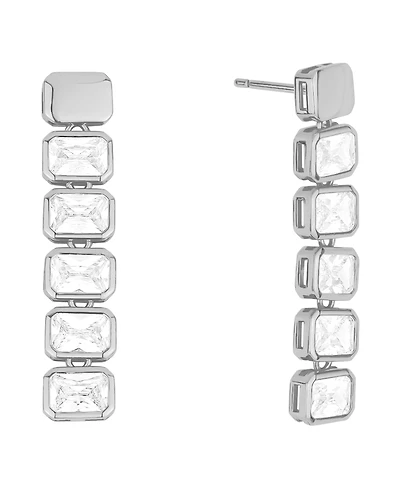 And Now This Cubic Zirconia Post Earrings