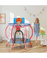 Skonyon Kids Trampoline Indoor & Outdoor Pumpkin Trampoline