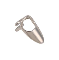 Women's The Piercer Nail Rings - Metallic Silver (Set Of 2)