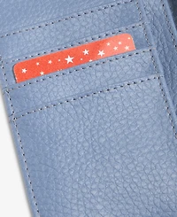 Giani Bernini Pebble Leather Receipt Wallet, Exclusively at Macy's