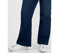 Style & Co Plus Pull-On Shaping High-Rise Bootcut Jeans, Macy's Exclusive