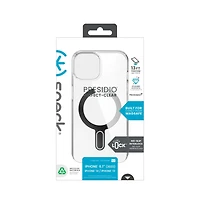 Speck Presidio Perfect Clear MagSafe Case for Apple iPhone 15 / iPhone 14 / iPhone 13 / IPSE2025