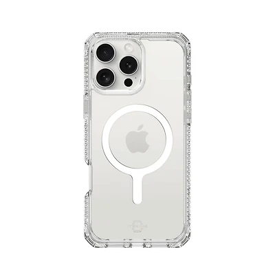 ITSkins Hybrid_R Clear MagSafe Case for Apple iPhone 16 Pro Max