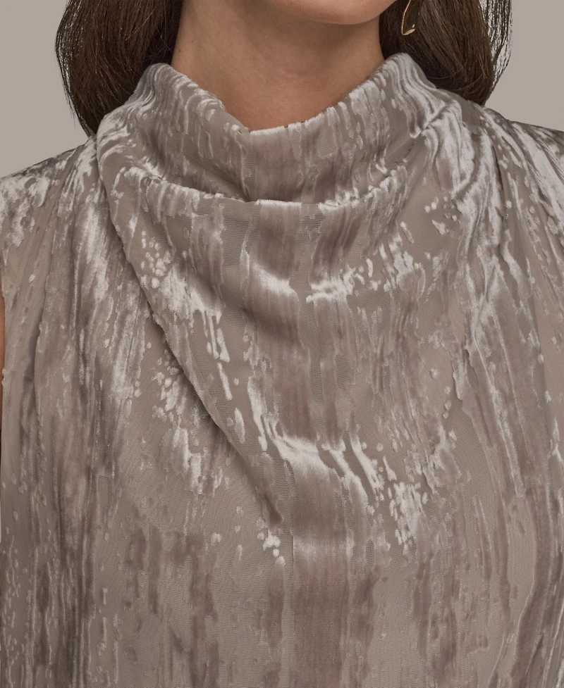 Donna Karan New York Women's Sleeveless A-Line Dress