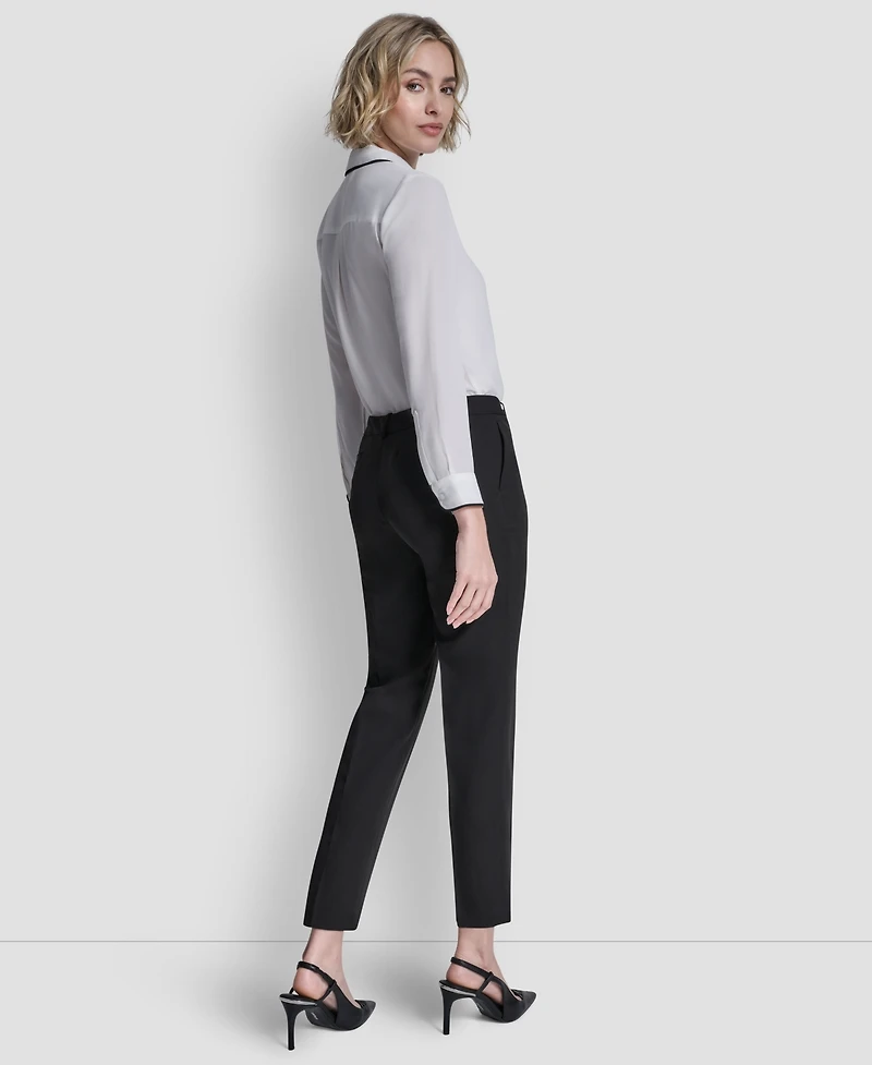 Dkny Petite Essex Ankle Mid Rise Pants