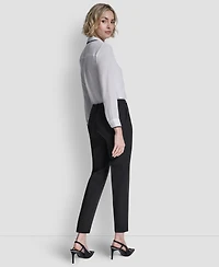 Dkny Petite Essex Ankle Mid Rise Pants