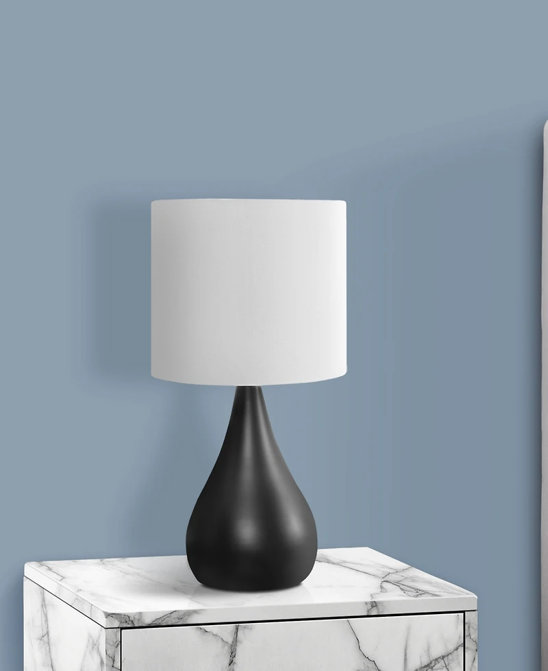 Monarch Specialties Lighting 2-Pc. Metal Table Lamp