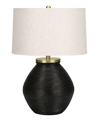Monarch Specialties Lighting 25" Linen Table Lamp