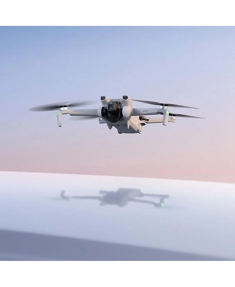 Dji Mini 3 Drone with Rc Remote Controller Bundle with 128GB microSD Card, Shoulder Bag, Anti-Collision Light, Landing Pad