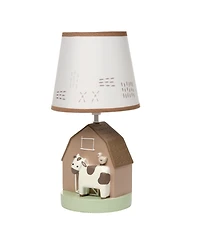 Bedtime Originals Farmyard Friends Decorative Tabletop Nursery Lamp with Shade