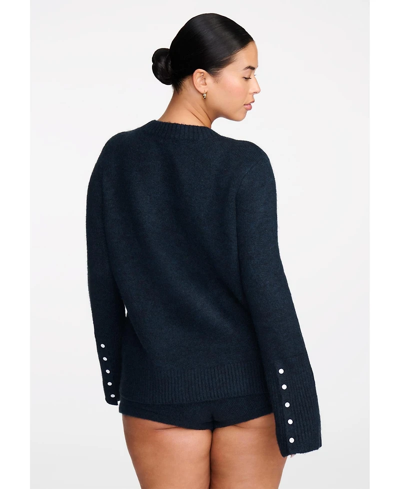 Cuup Women's The Crewneck Sweater- Jersey Knit