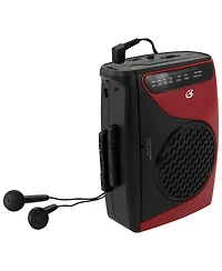 Gpx Personal Cassette Player with Am/Fm Radio, CAS337B
