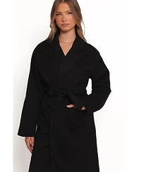 Petal and Pup Women's Kloss Tie Front Long Coat