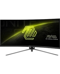 Msi Mag 345CQR 34" 21:9 Uwqhd 180Hz Curved Va Led Hdr Gaming Monitor - Metallic black