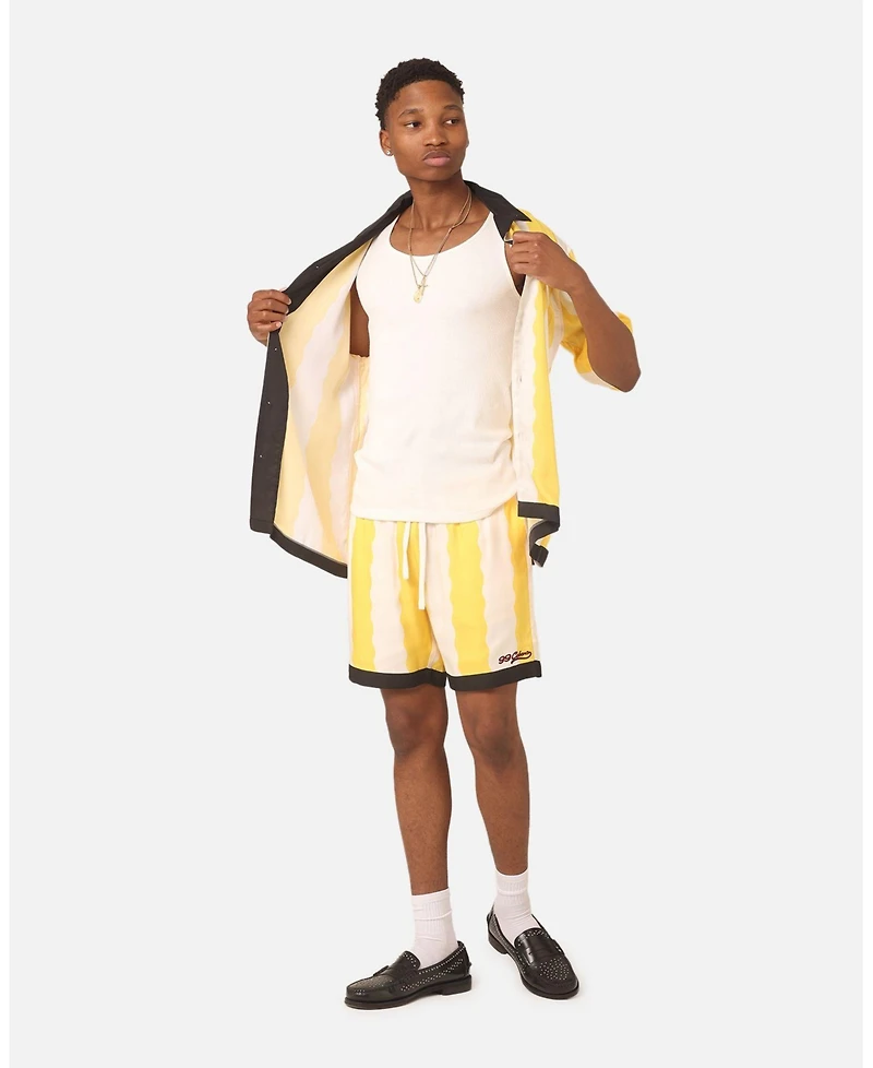 Loiter Men's 99 Cabana Bowling Ss Button Up