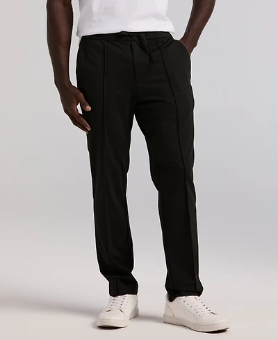 Perry Ellis Men's Slim-Fit Tapered Pull-On Pants