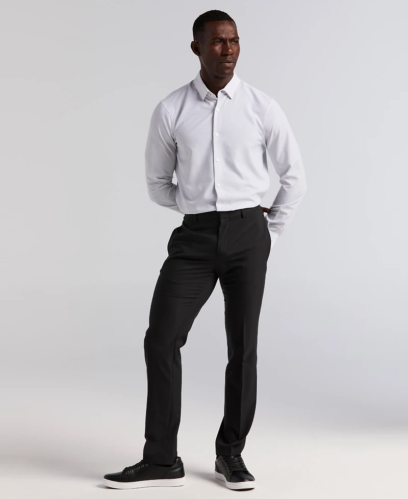 Perry Ellis Men's Slim-Fit Diamond Geo Print Shirt