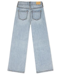 abercrombie kids Girls High-Rise Ultra Wide Leg Jeans