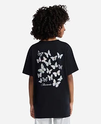 abercrombie kids Girls' Butterfly Graphics Short-Sleeve T-Shirt