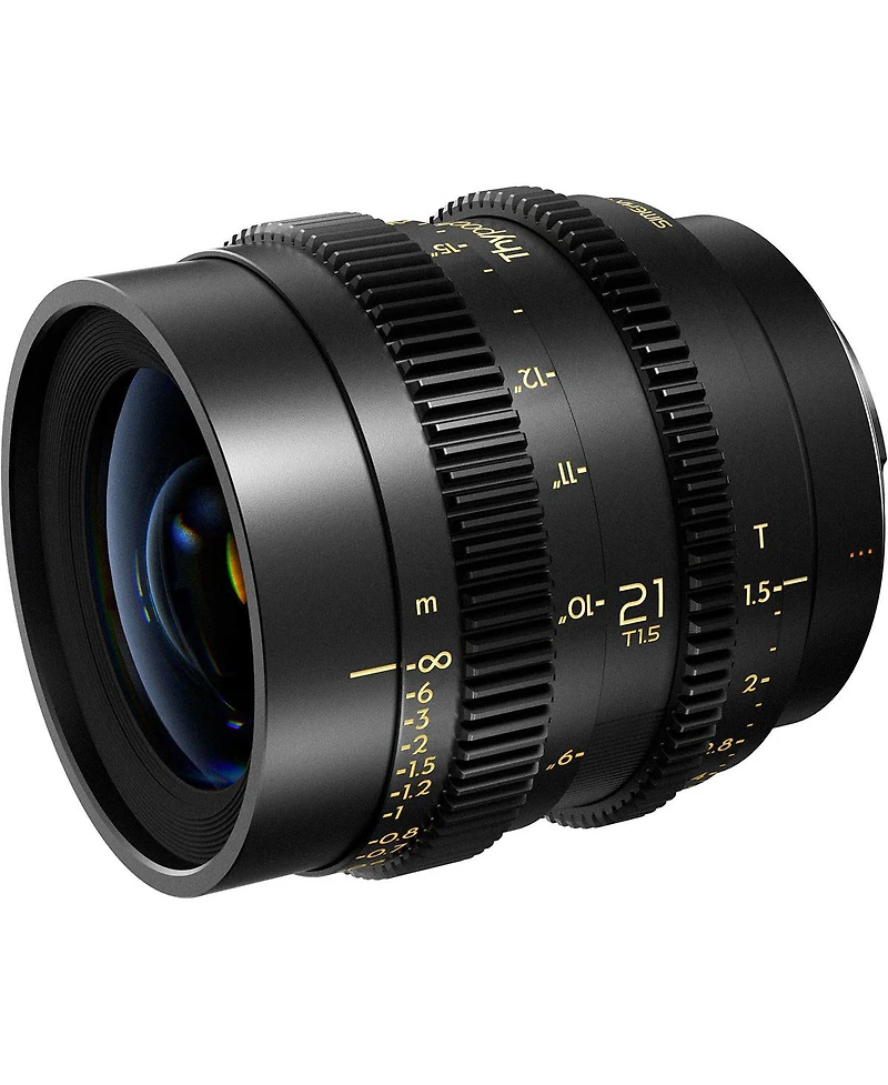 Thypoch Simera-c 21mm T1.5 Prime Cine Lens for Sony E, Black