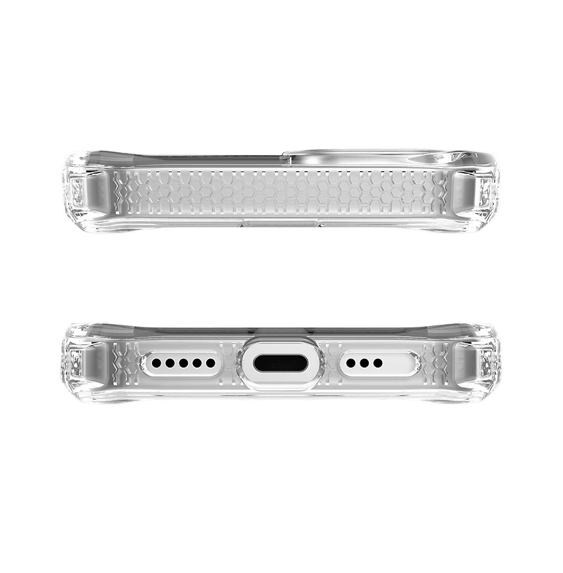 ITSkins Hybrid_R Clear MagSafe Case for Apple IPSE2025 / iPhone 15 / iPhone 14 / iPhone 13