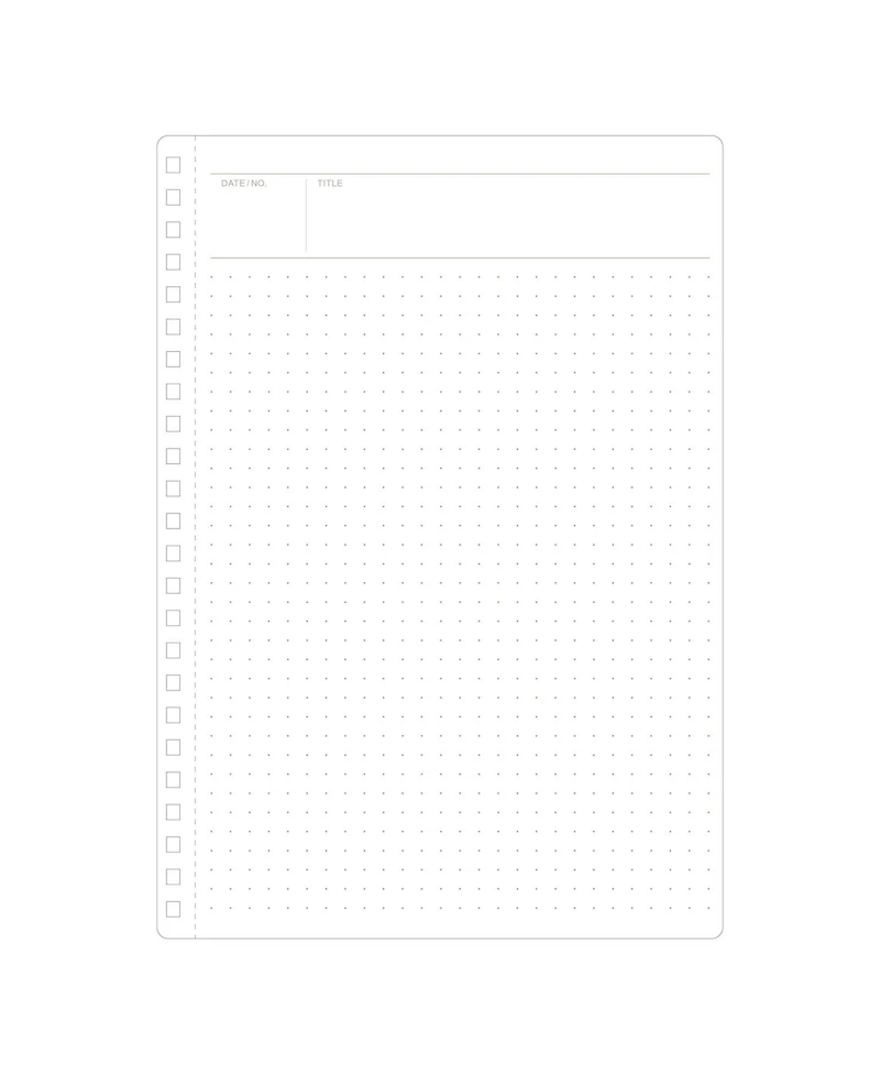 Maruman Notebook Mnemosyne 5 mm Dot grid A4