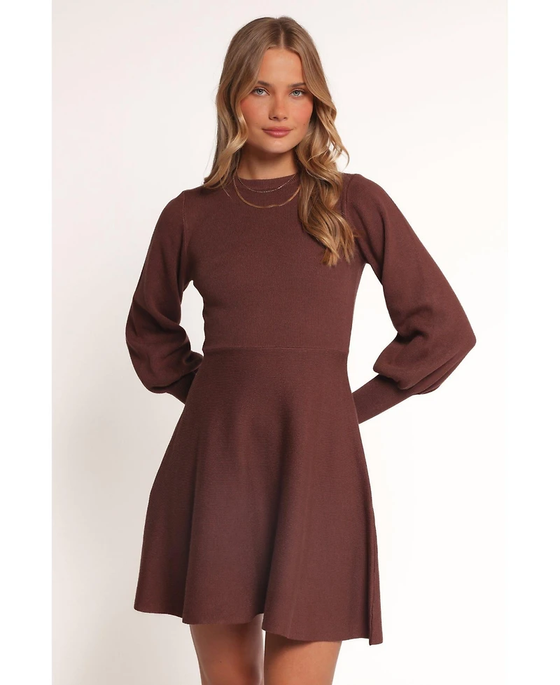 Petal and Pup Women's Gigi Long Sleeve Mini Dress