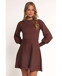 Petal and Pup Women's Gigi Long Sleeve Mini Dress