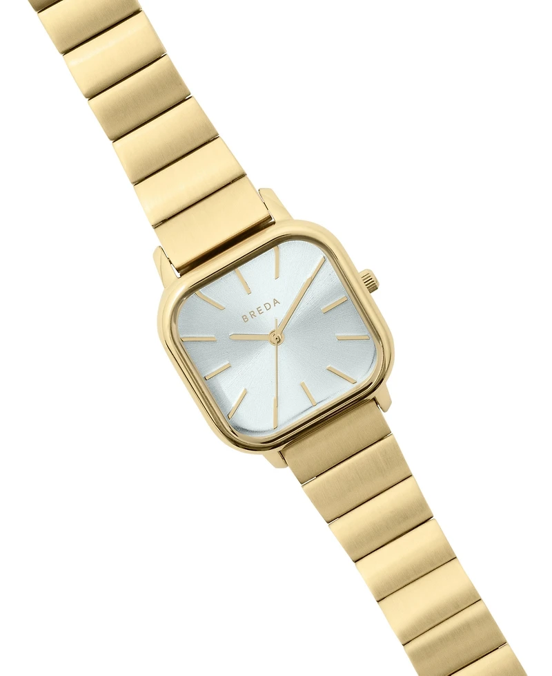 Breda Women's Esther Gold Stainless Steel Bracelet Watch, 26mm