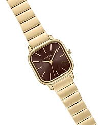 Breda Women's Esther Gold Stainless Steel Bracelet Watch
