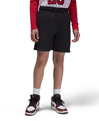 Jordan Boys 8-20 Regular Fit Stretchy Logo Embroidered Shorts