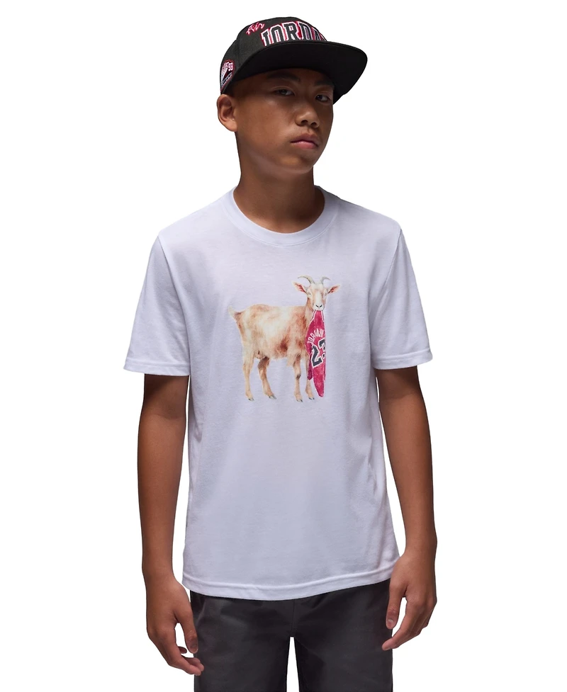 Jordan Boys 8-20 Flight Goat T-Shirt