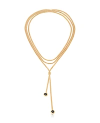 Ettika Gold Plated Forever Tied Necklace