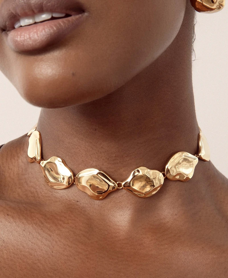 Ettika Liquid Luxe Statement Choker Necklaces