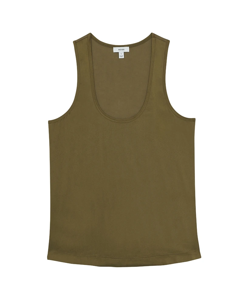 Reiss Women's Silk-Front Cami Top