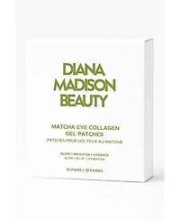 Diana Madison Beauty 10-Pairs Matcha Eye Collagen Gel Patches Set