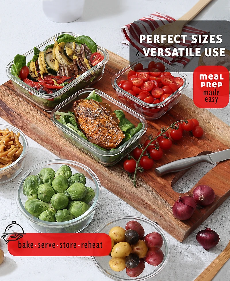 Nestl Airtight 24-Pc. Food Storage Containers Set